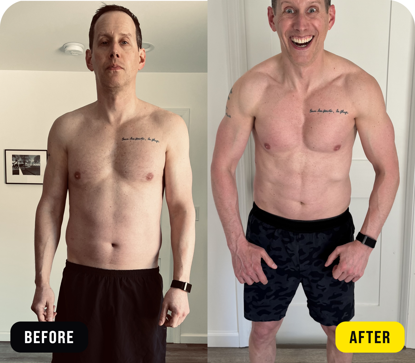 Brian - before/after
