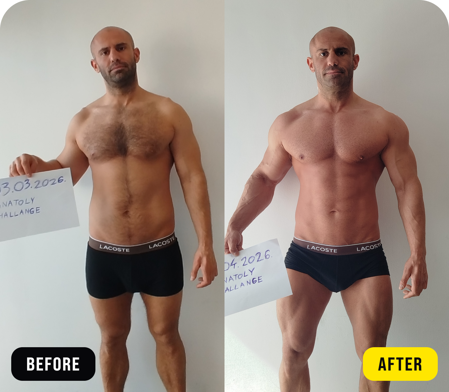 Richard - before/after