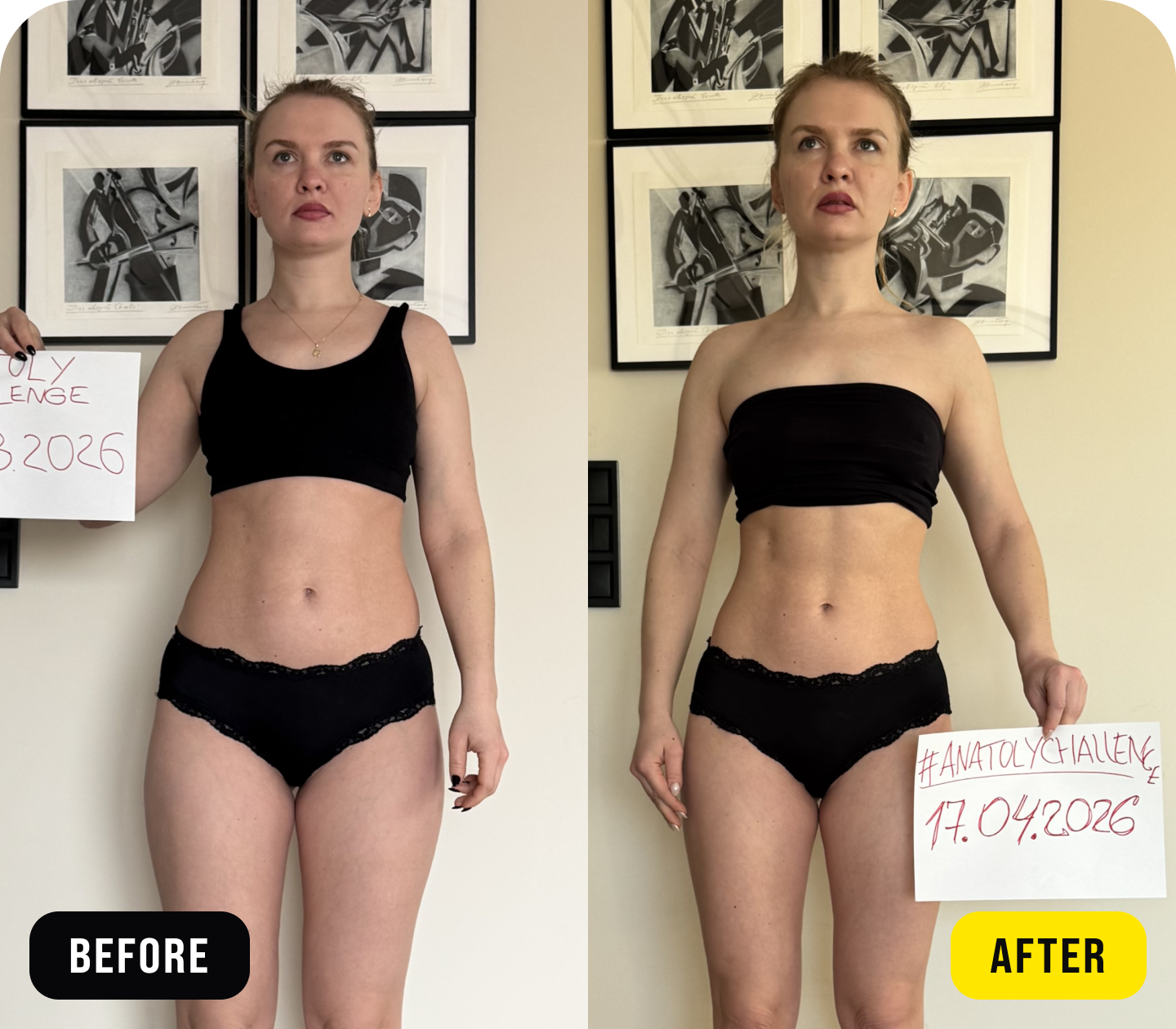 Daria - before/after
