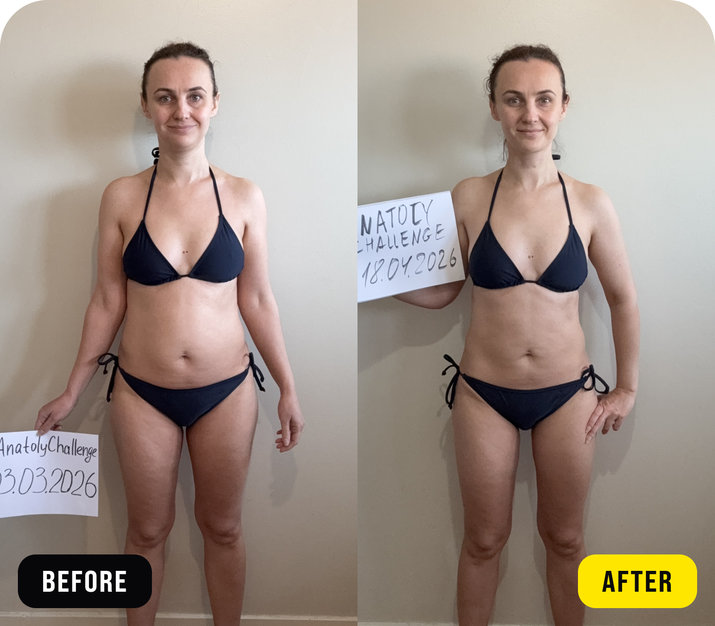 Maria - before/after