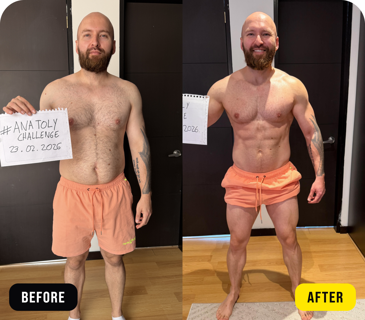 Jose Luis - before/after