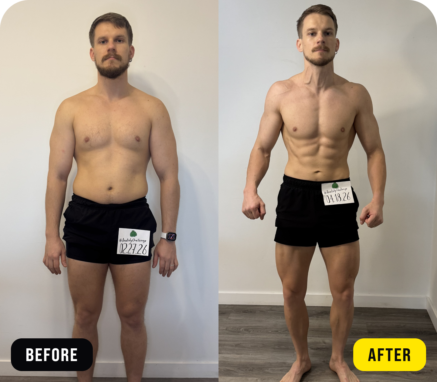 Eric - before/after