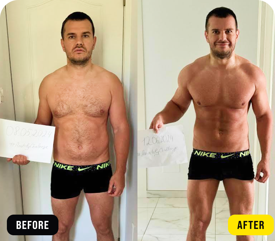 Sergey - before/after