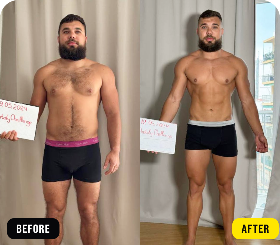 Mikhail - before/after